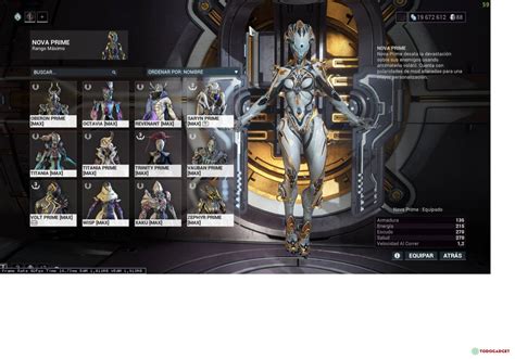 warframe cuenta.